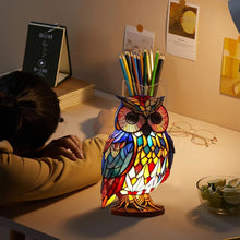 Afbeelding in Gallery-weergave laden, LichtUil - handgemaakte lamp die harten laat stralen