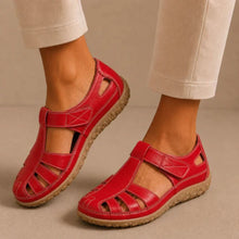 Afbeelding in Gallery-weergave laden, BellaVita comfortabele leren sandaal — Premium zacht · Antislip · Vederlicht