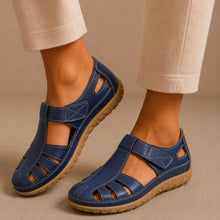 Afbeelding in Gallery-weergave laden, BellaVita comfortabele leren sandaal — Premium zacht · Antislip · Vederlicht