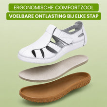 Afbeelding in Gallery-weergave laden, BellaVita comfortabele leren sandaal — Premium zacht · Antislip · Vederlicht