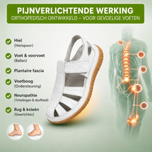 Afbeelding in Gallery-weergave laden, BellaVita comfortabele leren sandaal — Premium zacht · Antislip · Vederlicht