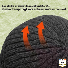 Afbeelding in Gallery-weergave laden, Fjordwarm – Scandinavische wintermuts met oorbescherming (unisex, one size fits all)