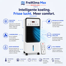 Afbeelding in Gallery-weergave laden, FreiKlima Max - Mobiele allround airconditioner – Koelen in de zomer, verwarming in de winter | Geen installatie nodig