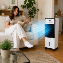 Afbeelding in Gallery-weergave laden, FreiKlima Max - Mobiele allround airconditioner – Koelen in de zomer, verwarming in de winter | Geen installatie nodig