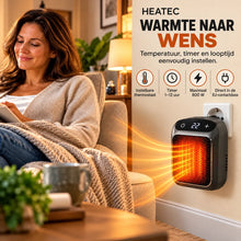 Afbeelding in Gallery-weergave laden, HEATEC – energiezuinige draagbare comfortverwarming met hoog verwarmingsvermogen & veiligheidssysteem, zonder installatie | Tot 20 m²