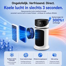 Afbeelding in Gallery-weergave laden, NanoChill Pro - Mobiele luchtkoeler – Geen installatie nodig | Koelt met één druk op de knop