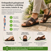 Afbeelding in Gallery-weergave laden, OrthoFeel - Pijnverlichtende comfortsandalen | Antislip & vederlicht