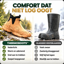 Afbeelding in Gallery-weergave laden, ThermoBoots – Waterdichte all-weather laarzen voor het hele jaar | Antislip & pijnverlichtend