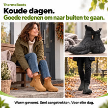 Afbeelding in Gallery-weergave laden, ThermoBoots – Waterdichte all-weather laarzen voor het hele jaar | Antislip & pijnverlichtend