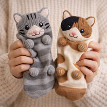 Afbeelding in Gallery-weergave laden, HUGGY sokken – katten en honden – Één maat – unisex
