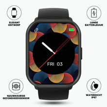 Afbeelding in Gallery-weergave laden, Fitpro Ultra Smartwatch voor iOS/Android-telefoons met real-time hartslagmeter, bloeddruk- en zuurstofmonitor
