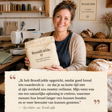 Afbeelding in Gallery-weergave laden, BroodLiefde – Houd brood langer vers. Natuurlijk, ambachtelijk en met echte bijenwas
