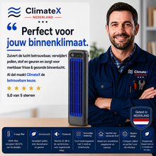 Afbeelding in Gallery-weergave laden, ClimateX - Mobiele Klimaanlage – Geen Installatie Nodig | Koelt Met Één Druk op de Knop

