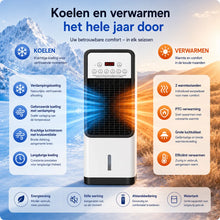Afbeelding in Gallery-weergave laden, FreiKlima Max - Mobiele allround airconditioner – Koelen in de zomer, verwarming in de winter | Geen installatie nodig
