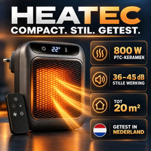 Afbeelding in Gallery-weergave laden, HEATEC – energiezuinige draagbare comfortverwarming met hoog verwarmingsvermogen &amp; veiligheidssysteem, zonder installatie | Tot 20 m²
