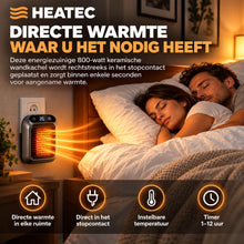 Afbeelding in Gallery-weergave laden, HEATEC – energiezuinige draagbare comfortverwarming met hoog verwarmingsvermogen &amp; veiligheidssysteem, zonder installatie | Tot 20 m²
