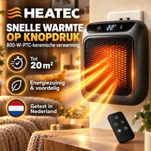 Afbeelding in Gallery-weergave laden, HEATEC – energiezuinige draagbare comfortverwarming met hoog verwarmingsvermogen &amp; veiligheidssysteem, zonder installatie | Tot 20 m²
