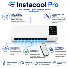 Afbeelding in Gallery-weergave laden, InstaCool Pro – Airco &amp; Verwarming – Geen Installatie Nodig | 2-in-1 | Voor ruimtes tot 51 m²
