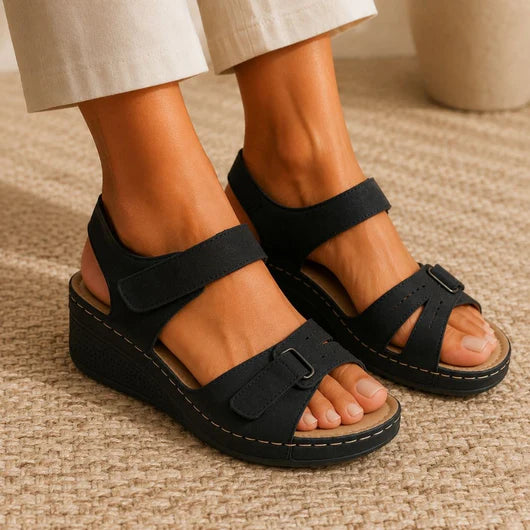OrthoLine - Pijnverlichtende Comfortsandalen | Ergonomisch voetbed · Antislip · Vederlicht