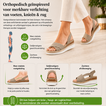Afbeelding in Gallery-weergave laden, OrthoStella - Pijnverlichtende comfortsandalen | Antislip &amp; lichtgewicht
