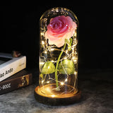 De Eeuwige Roos - een geschenk dat altijd schittert - Roze Roos
