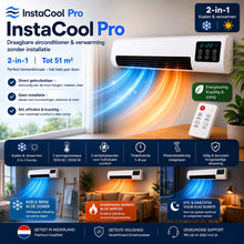 Afbeelding in Gallery-weergave laden, InstaCool Pro – Airco &amp; Verwarming – Geen Installatie Nodig | 2-in-1 | Voor ruimtes tot 51 m²
