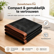 Afbeelding in Gallery-weergave laden, Zonbescherming Pro – Premium zonbeschermingsnet voor terras &amp; tuin
