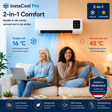 Afbeelding in Gallery-weergave laden, InstaCool Pro – Airco &amp; Verwarming – Geen Installatie Nodig | 2-in-1 | Voor ruimtes tot 51 m²
